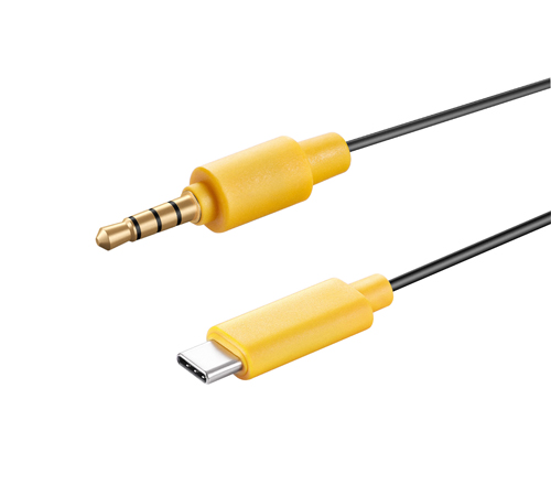 MIC-CBL2 3.5mm TRRS to USB-C Output Cable