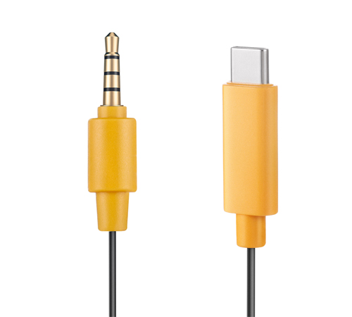 MIC-CBL2 3.5mm TRRS to USB-C Output Cable