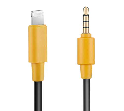 MIC-CBL1 3.5mm TRRS to Lightning Output Cable