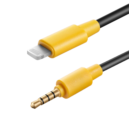 MIC-CBL1 3.5mm TRRS to Lightning Output Cable