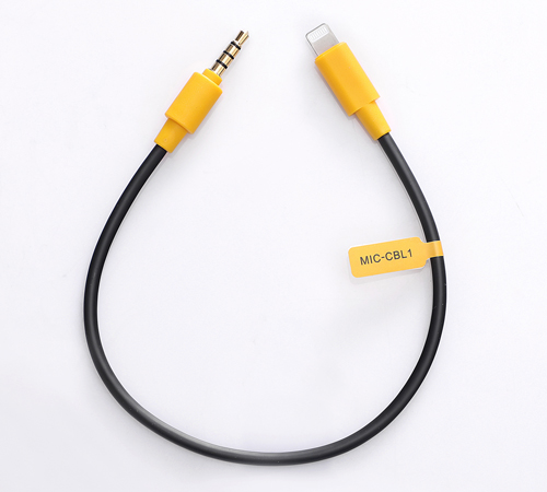 MIC-CBL1 3.5mm TRRS to Lightning Output Cable